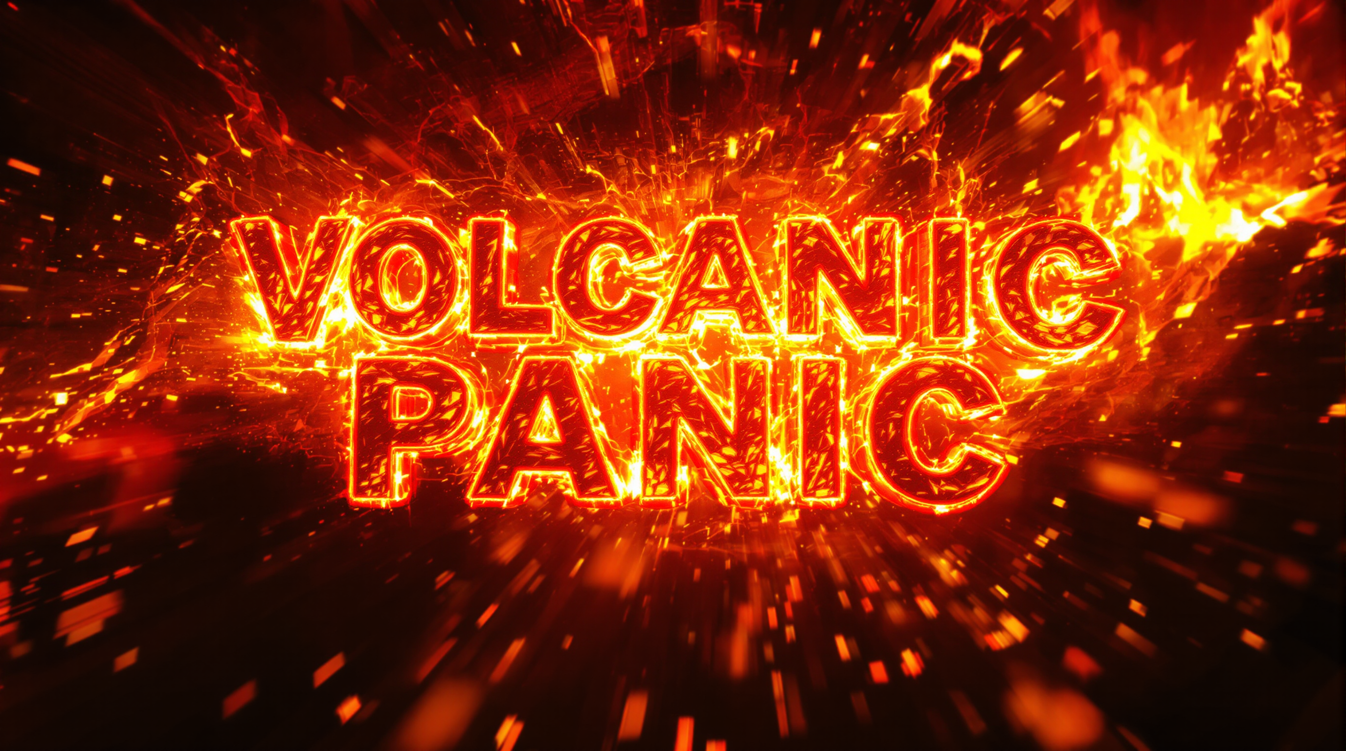 Volcanic Panic Graphic